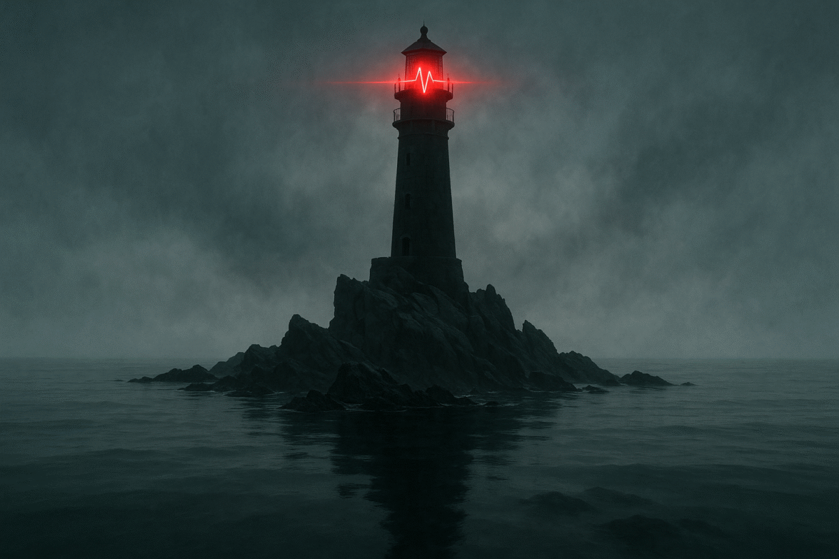 20250911_0952_Black Lighthouse Landscape_simple_compose_01k4vw3tgneab8cbbay61sw6dj