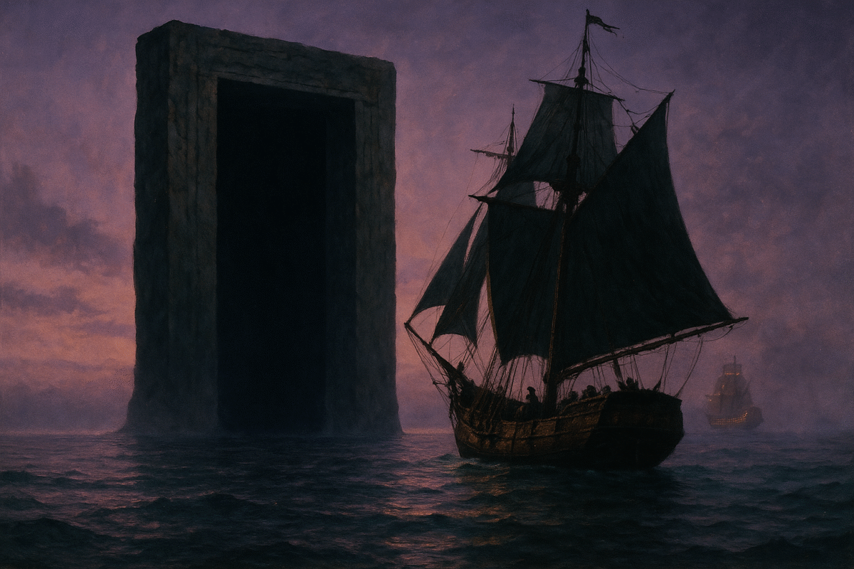 20250923_0051_Gnomon Gate Twilight_simple_compose_01k5ssw42fe3prnyhpnbs06j8c